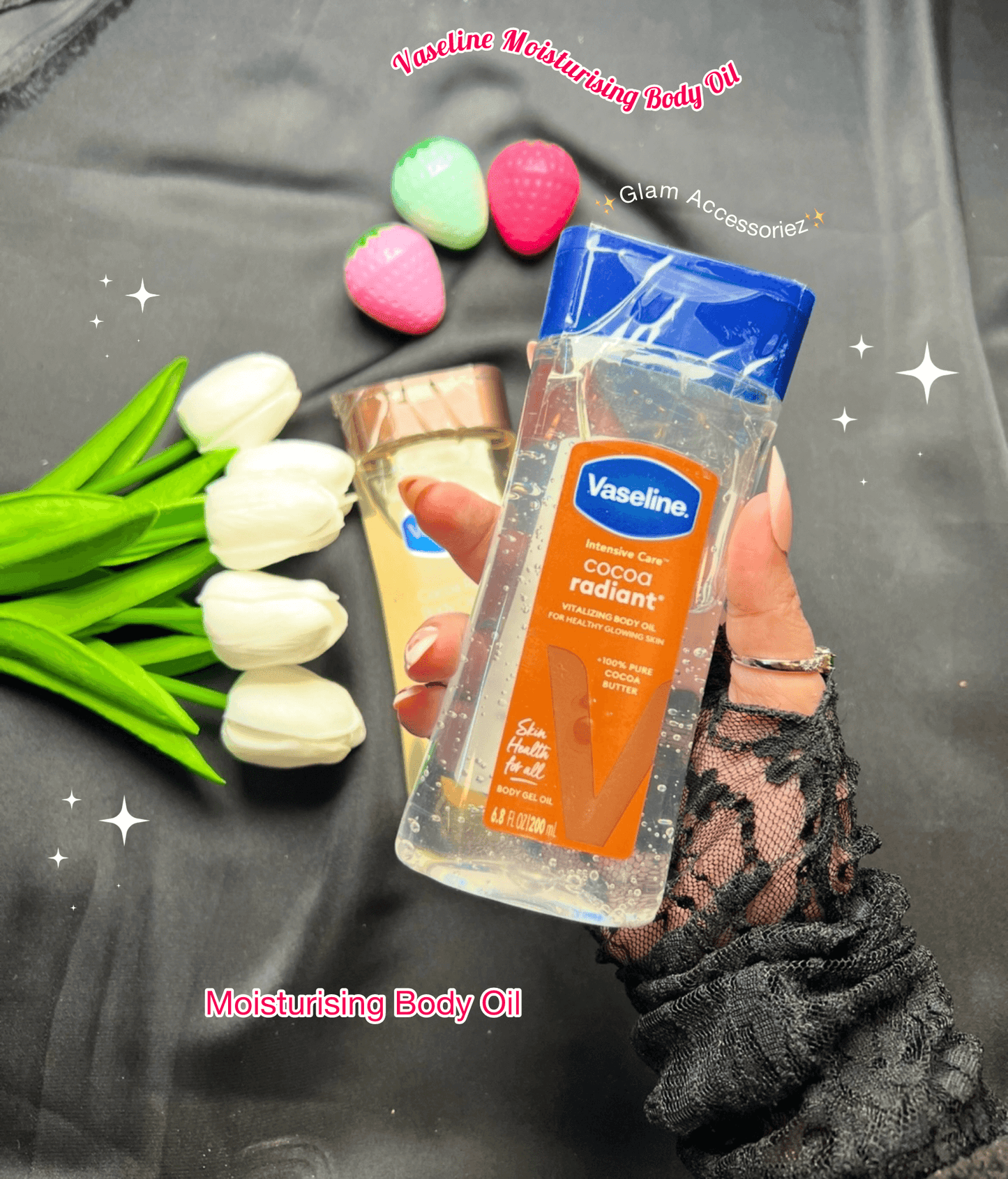 Vaseline Body Oil – Deep Moisture Glow | Hydrating Body Oil