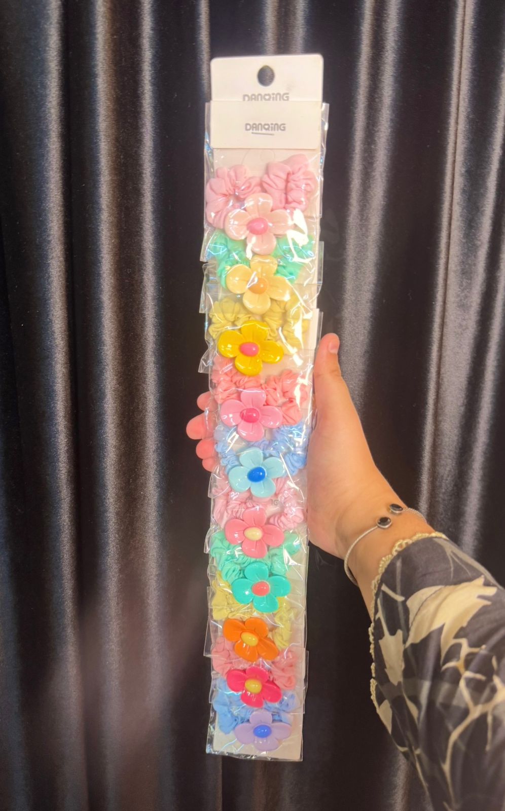 Flower Shaped Hair Ponies