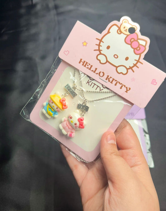 Hello Kitty + Kuromi Double Chain Set
