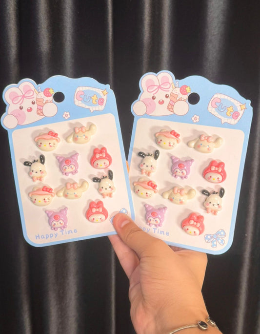 Sanerio Themed Ponies Card