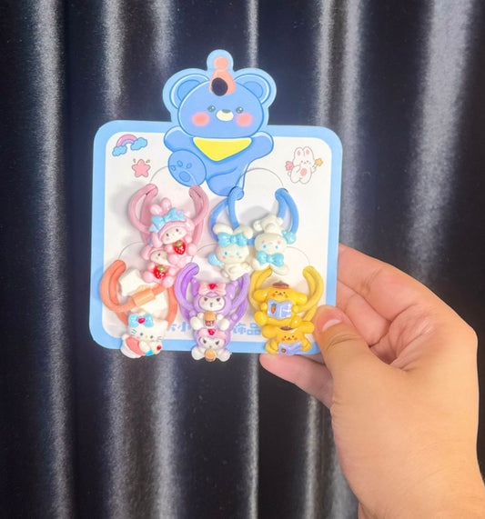 Sanerio Themed Hair Ponies