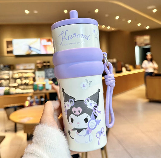 Hello Kitty & kuromi stainless steel Tumblers💗