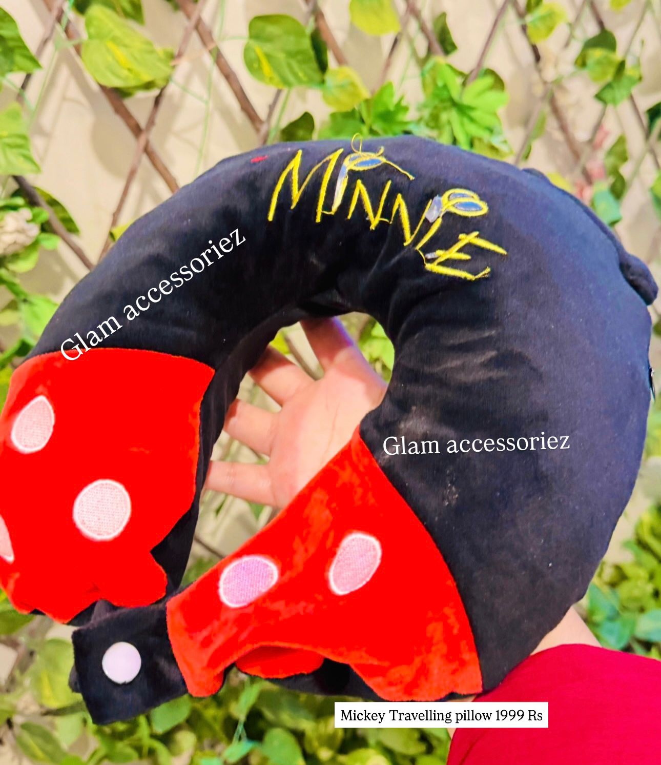 Sanerio Mickey Travel Pillow