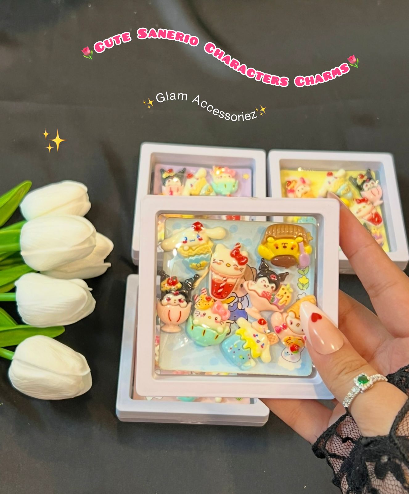 Cute Saneerio Characters Charms💕