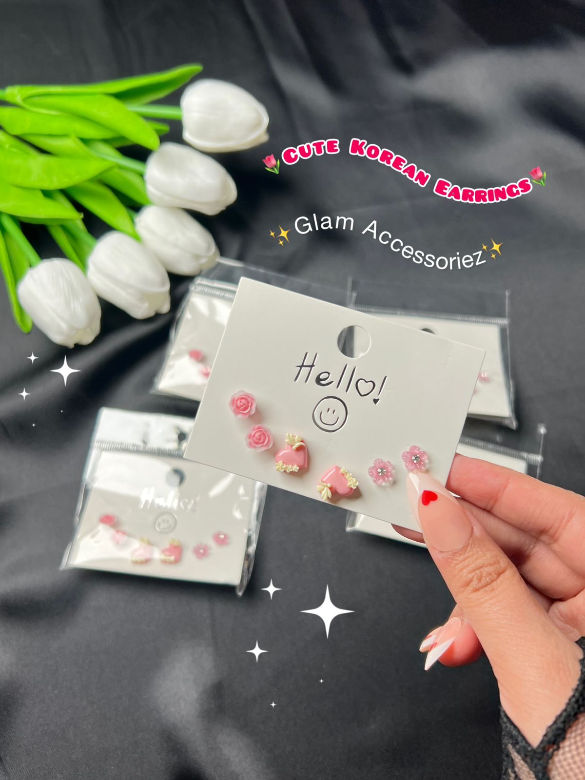 Cute Korean Earrings✨