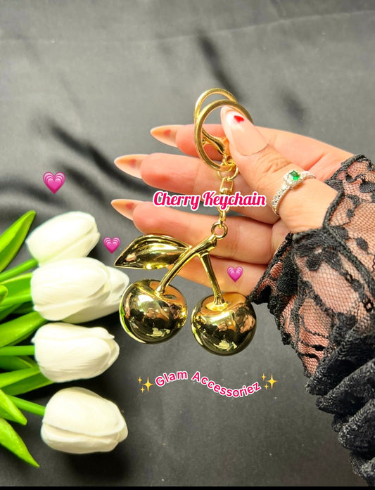 Cherry Keychain