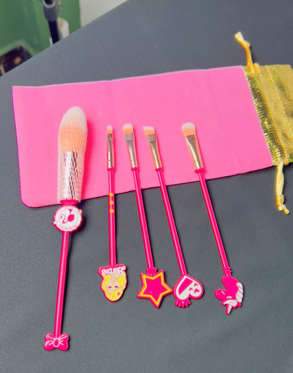Barbie Makeup Brush Set