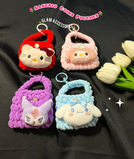 Sanrio Coin Pouches Keychains