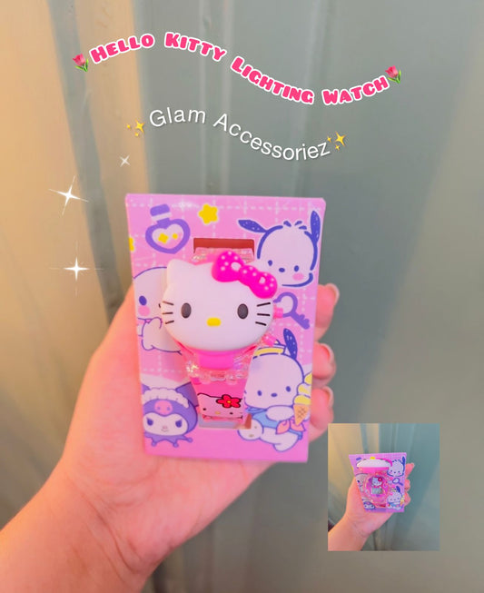 Sanrio Character Lighting+Music Watches For Kids