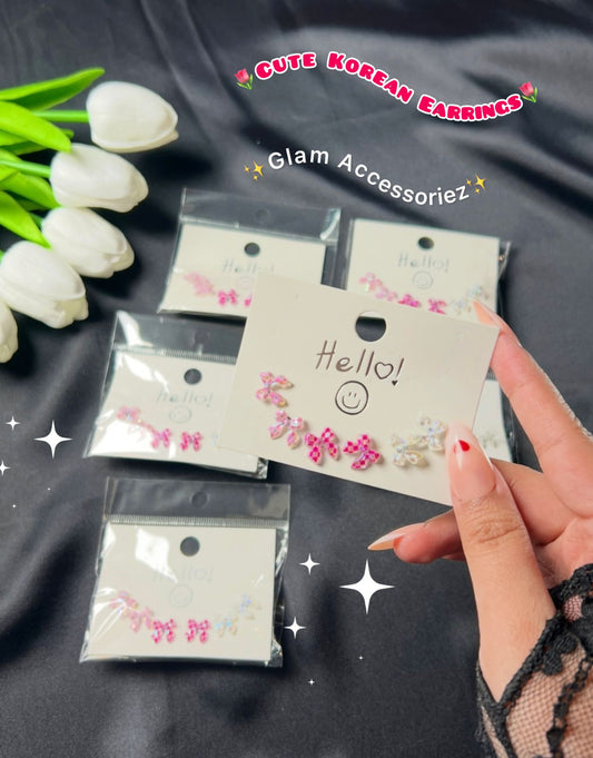 Cute Korean Earrings✨