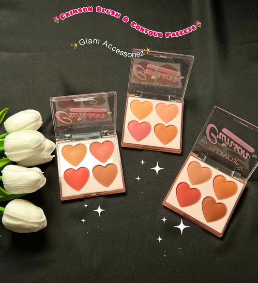 Cute Crimson Blushan & Contour💕