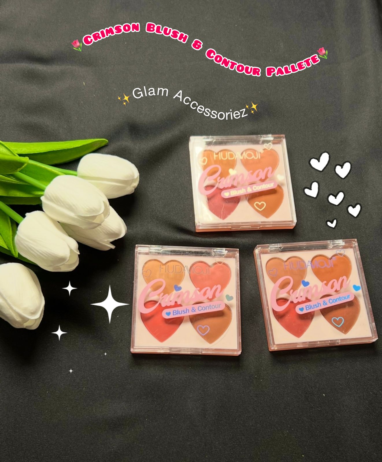 Cute Crimson Blushan & Contour💕