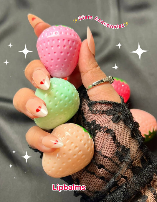 Strawberry Lip Balms